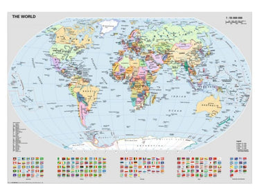 Puzzle Mapamundi Político - Banbury Arte